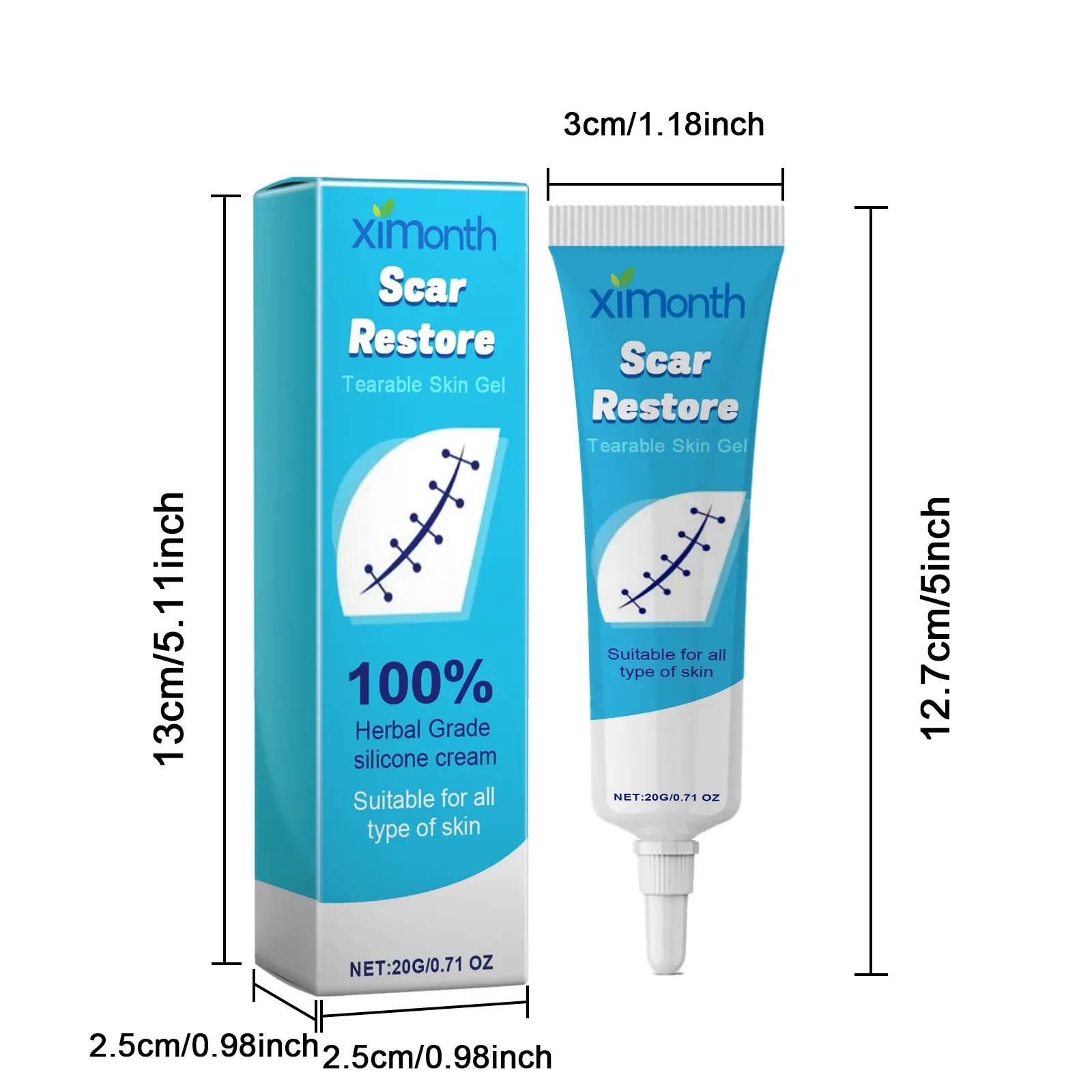 Skin Thinning Scar Care Gel