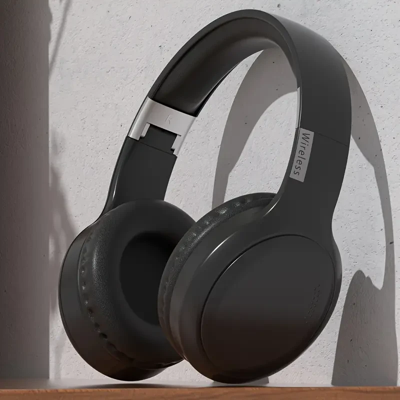Headphones on the head