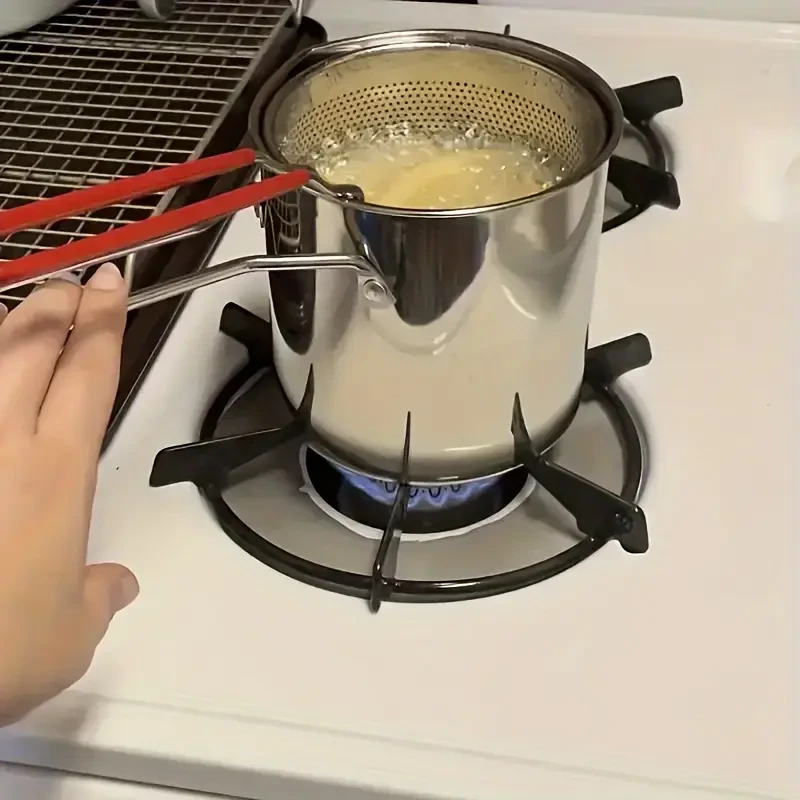 Stainless Steel Deep Fryer with Filter Rack