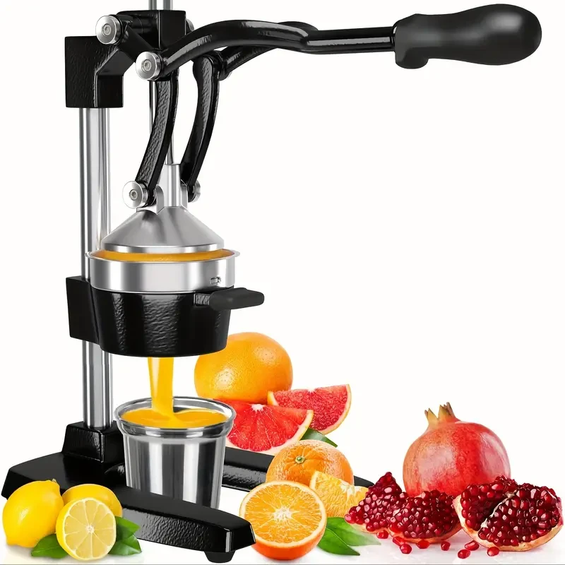 Heavy Duty Manual Citrus Juicer – Metal Body