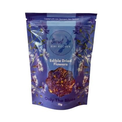 Flowers Edible Blue