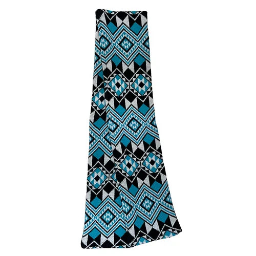 Royal Aqua Mãori Scarf
