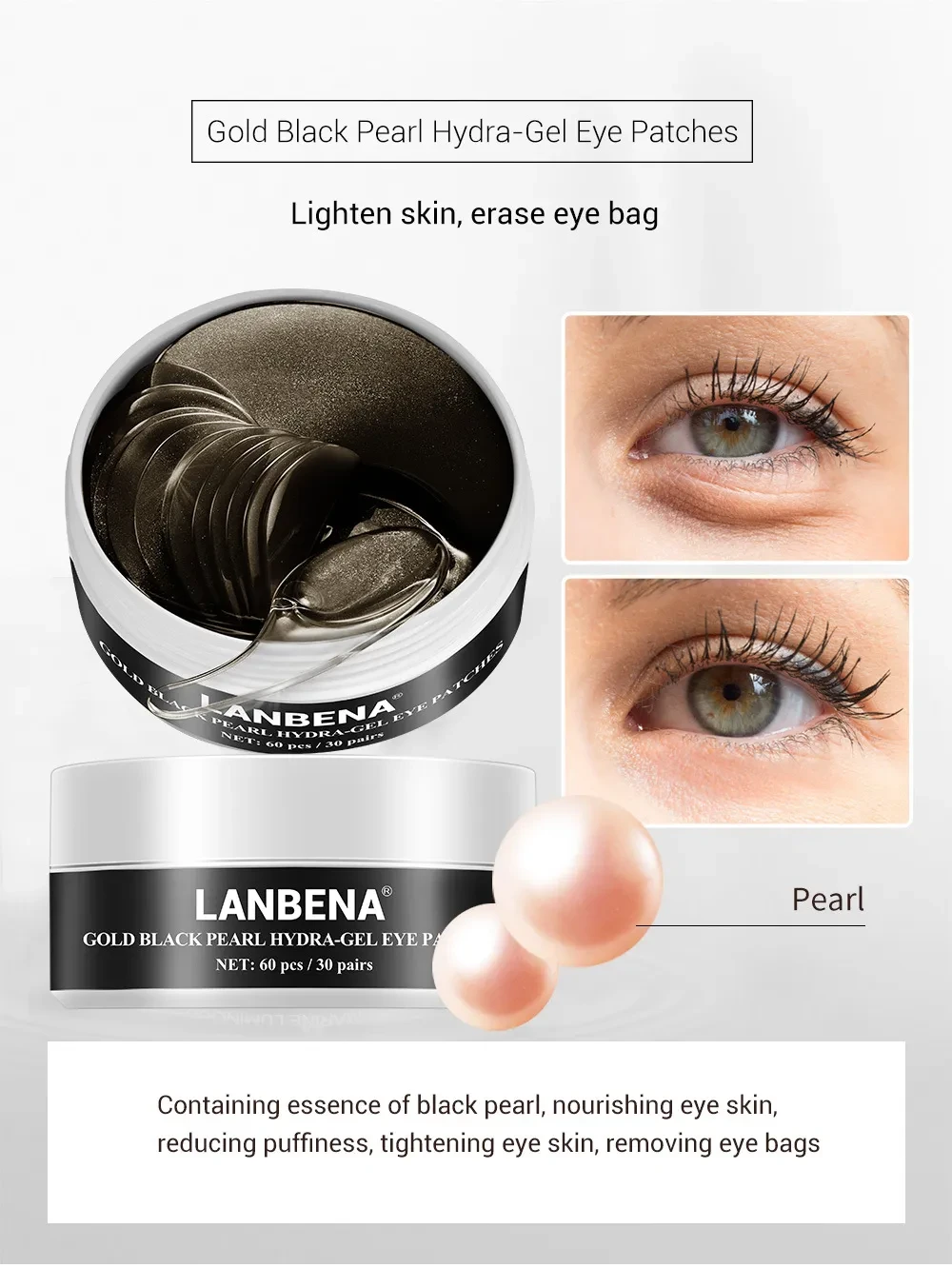 LANBENA Hydrating Eye Patch – Revitalise Your Eyes