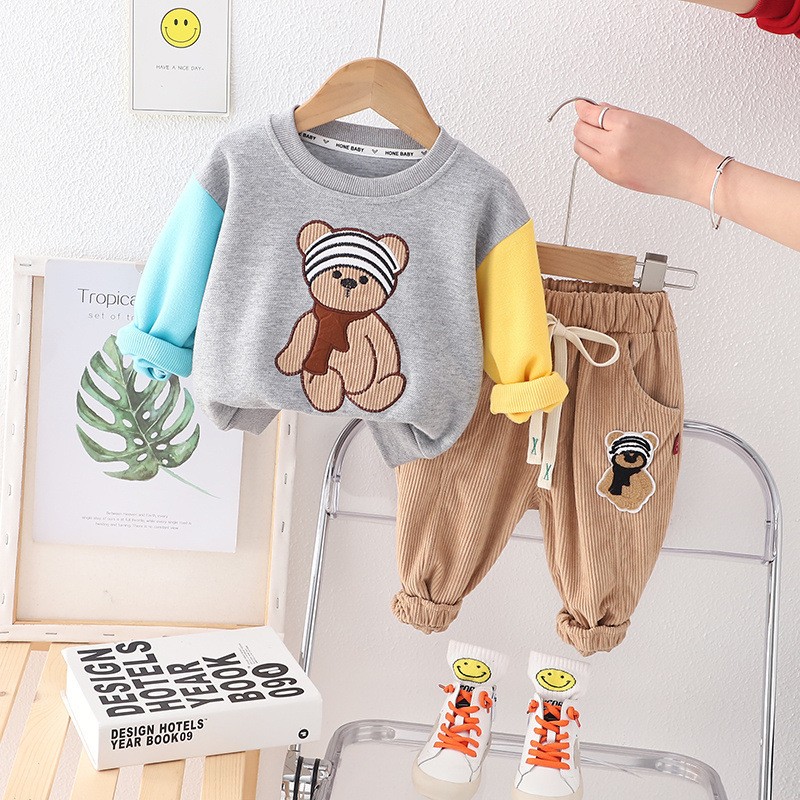 New Spring And Autumn Set For Infant And Child Fashion