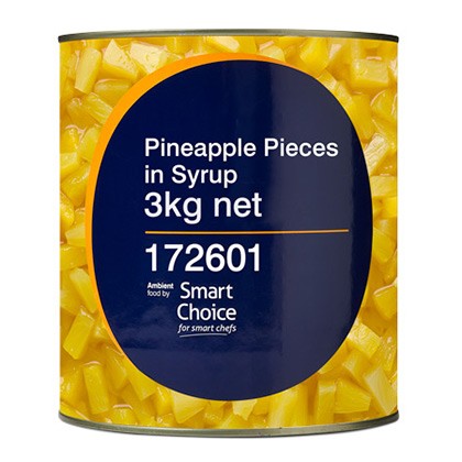 Pineapple Pieces in Syrup