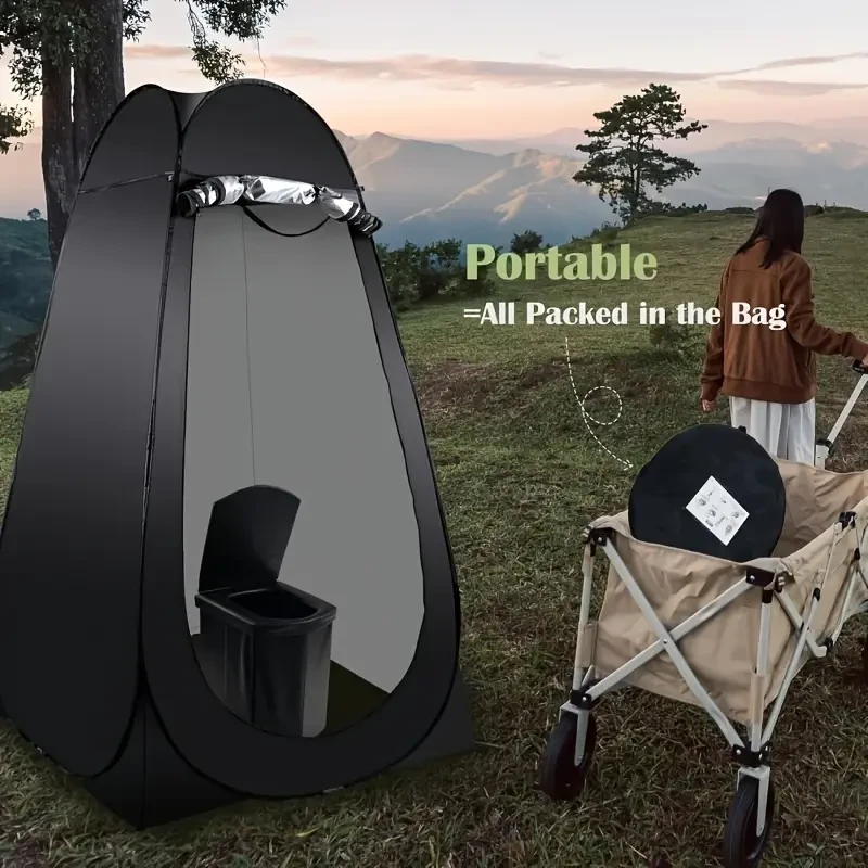 Outdoor Privacy Tent Set with Washroom