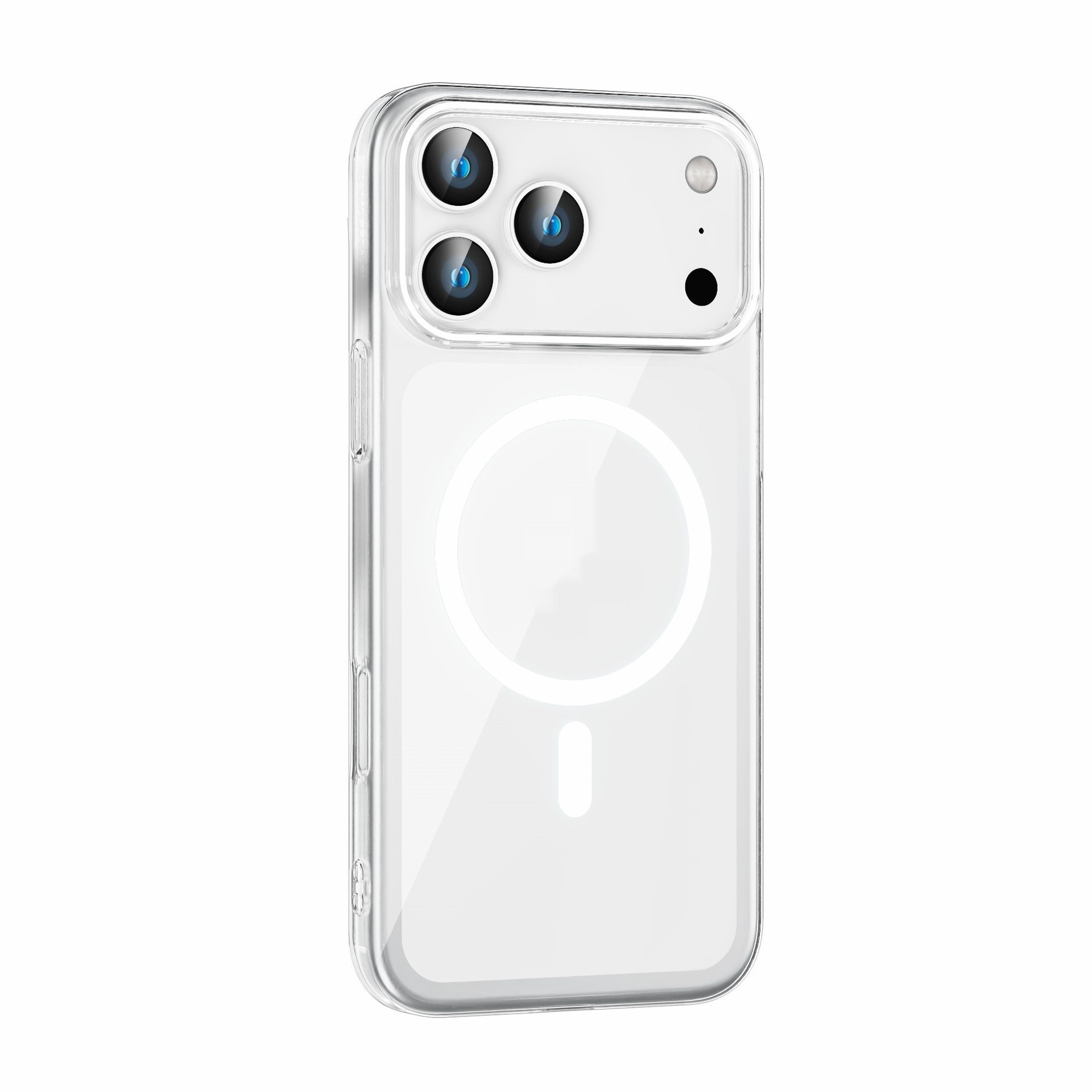 Transparent Magnetic Lens Oil Drop-resistant Protective Cover