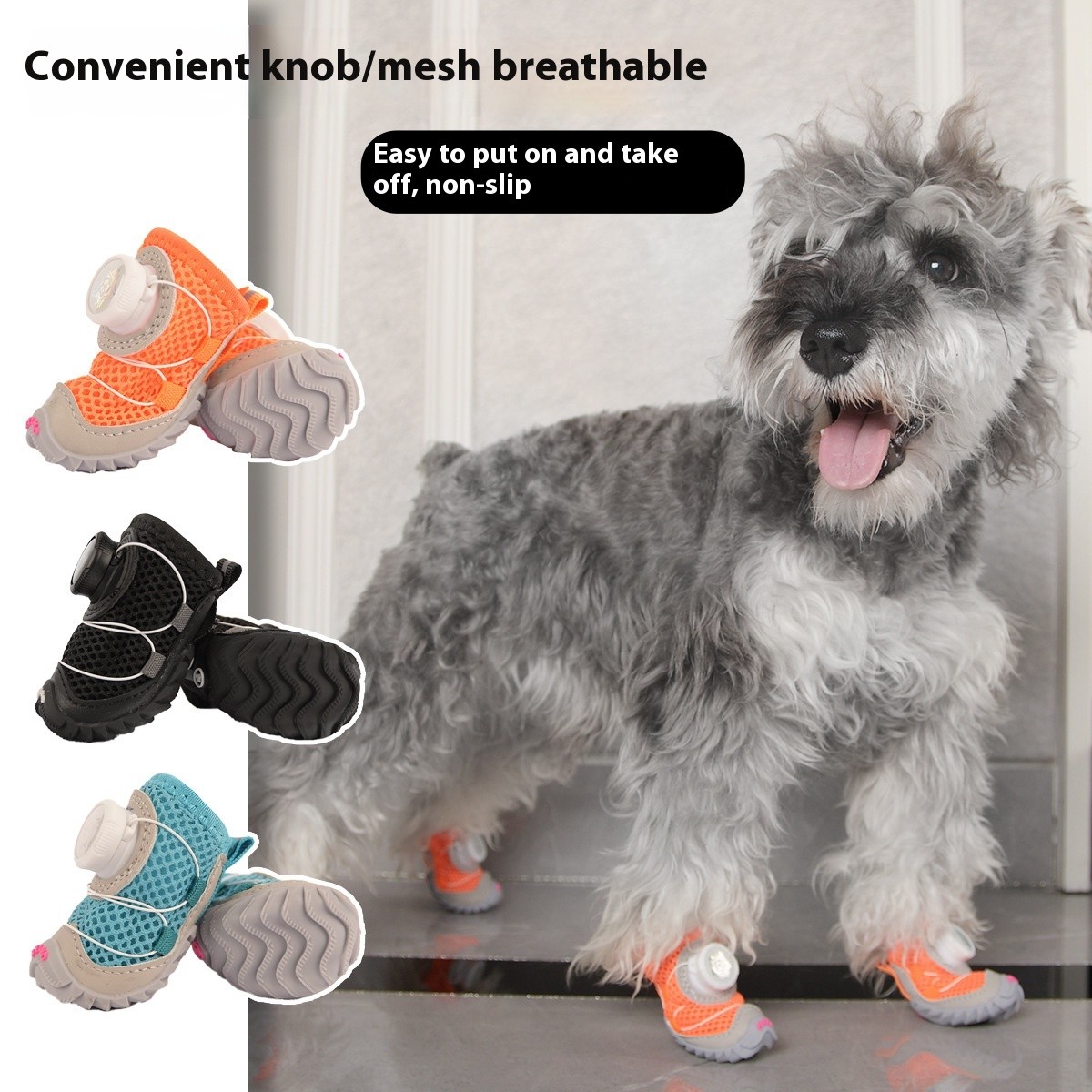 Dog Shoes — Breathable, Secure & Stylish Paw Protection for Summer Adventures!