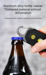 Multifunctional Charging Emergency Light Convenient Keychain Work Light COB High Brightness Maintenance Light Outdoor Camping LED Light
