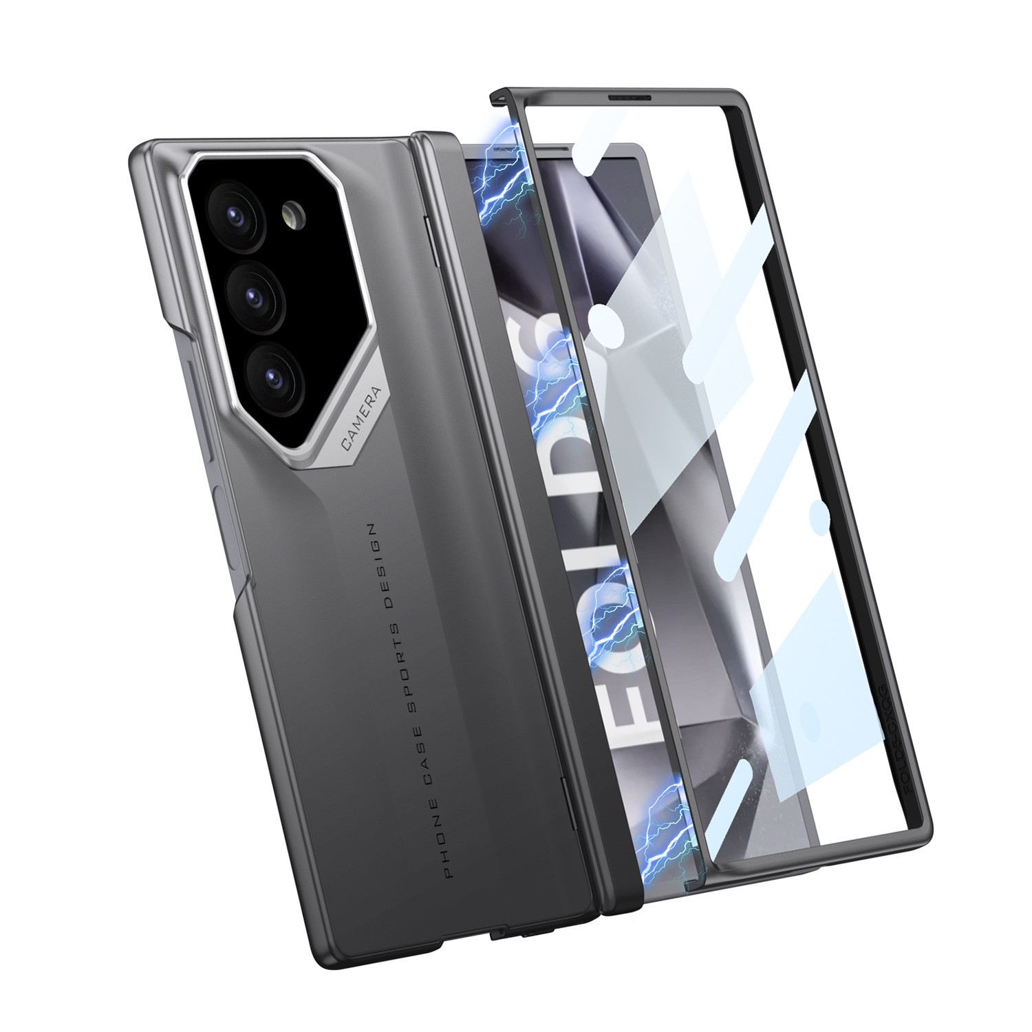 Frosted Hard Shell Ultra-thin Magnetic Super Running Shell Membrane Integrated Protective Case