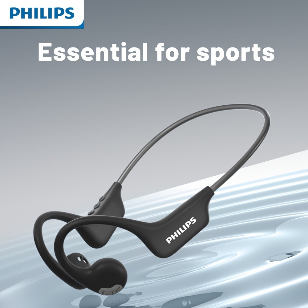Philips Open Ear Sport Headphones – BT5.4 Wireless Bone Conduction Earphones