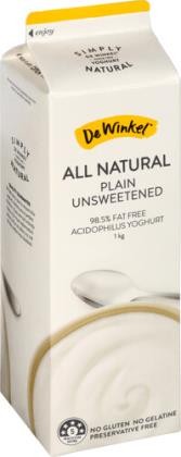 Yoghurt Plain Unsweetened