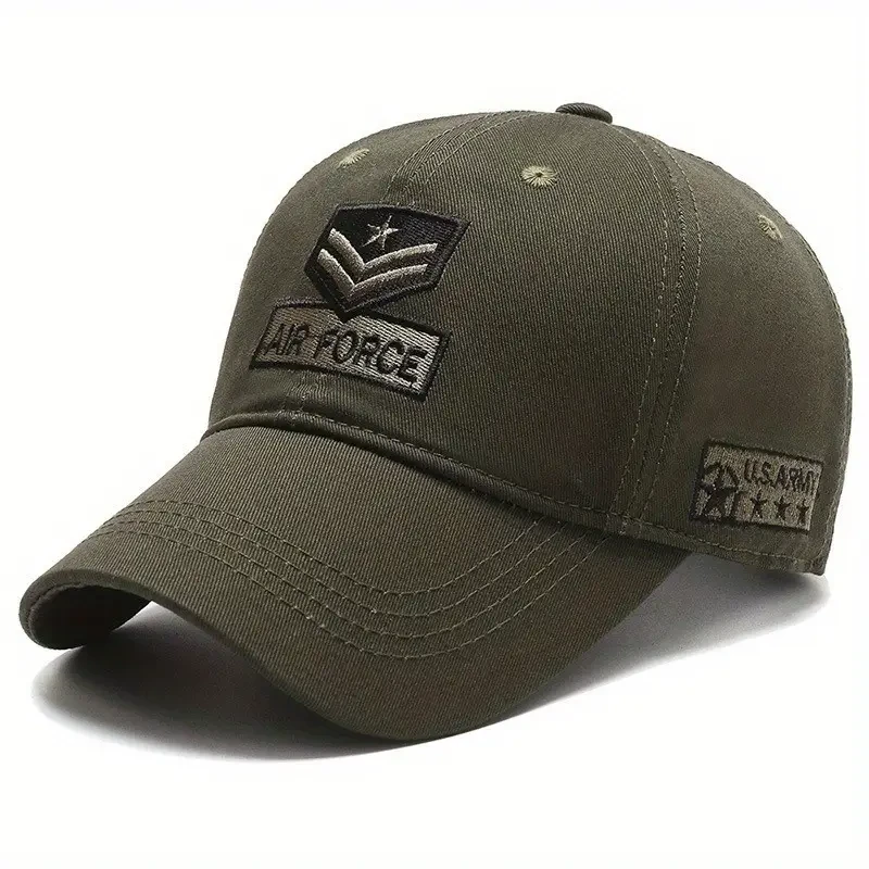 Women’s Camouflage Baseball Cap with "AIR FORCE" Embroidery