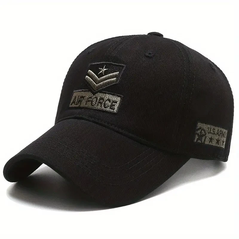 Women’s Camouflage Baseball Cap with "AIR FORCE" Embroidery