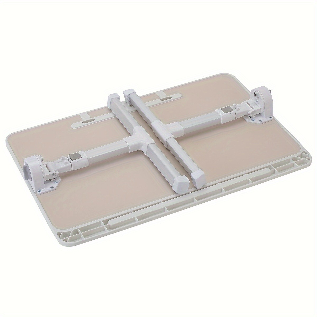 Adjustable Foldable Laptop Bed Table – 60x40cm, Aluminum Alloy, Dual-Level Height Adjustment
