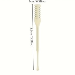 8pcs Dual-Sided Nose Hair Trimmer – 2-in-1 Nose Hair Removal Tool with 360° Rotating Design