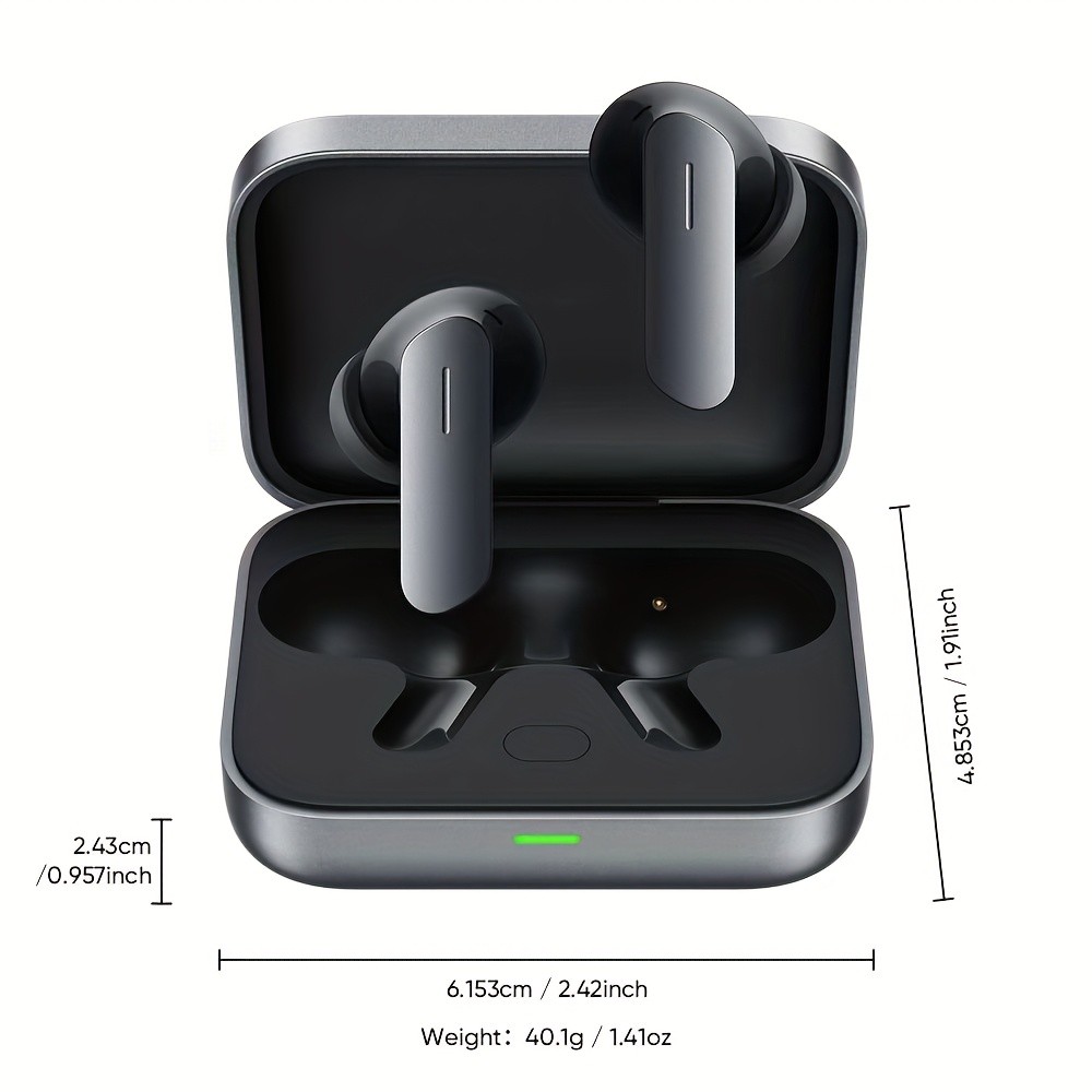 realme Buds Air 7 True Wireless Earphones – 12.4mm Titanium Bass Driver, Intelligent ANC, 52 Hours Battery Life