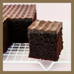 Slab Cake Chocolate Iced