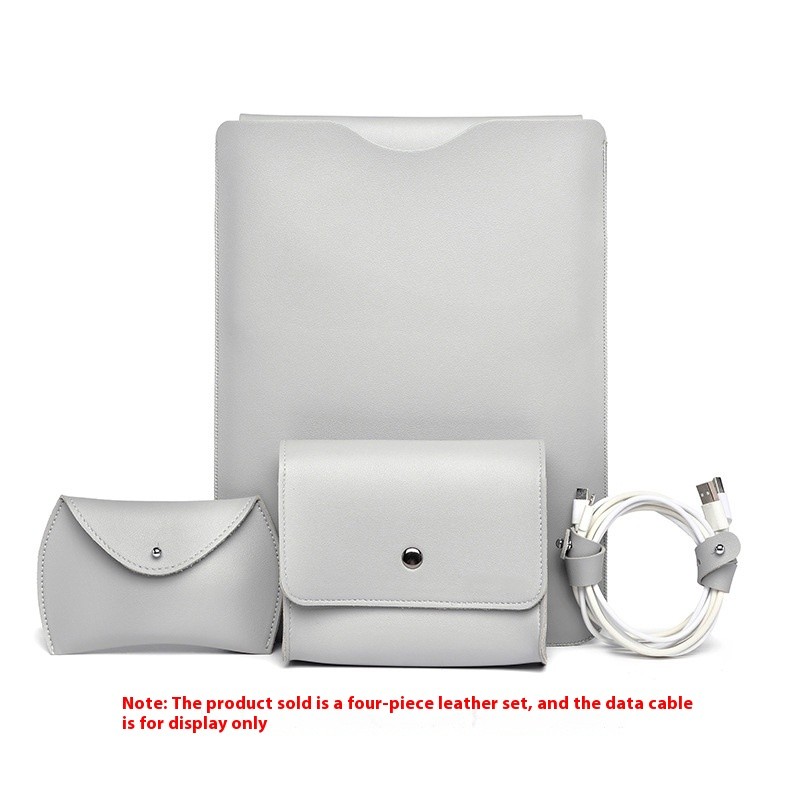 Lock Edge Notebook Leather Liner Bag