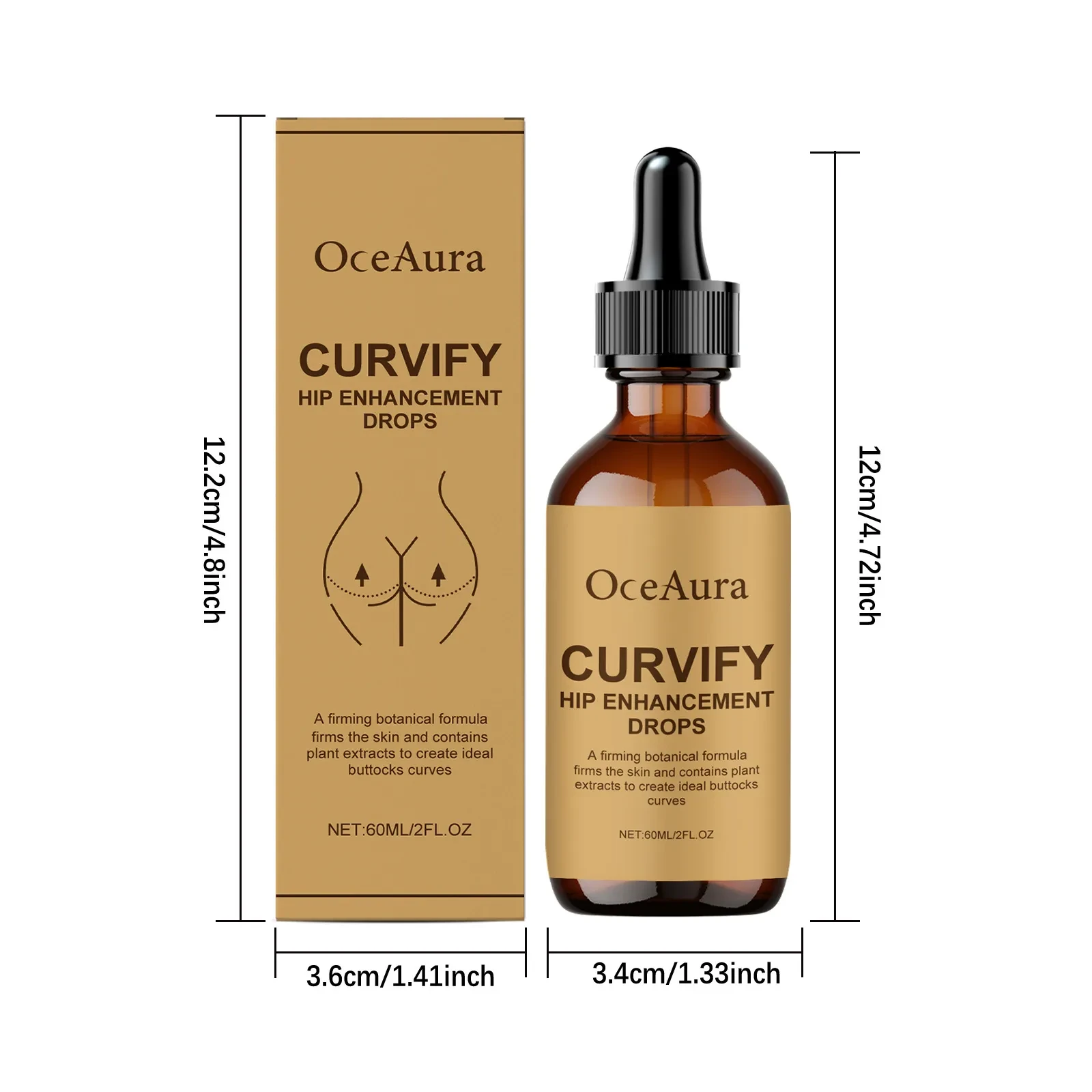 Curvify Hip Enhancement Drops – 60ml