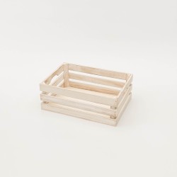 Caja de regalo personalizada de madera mediana