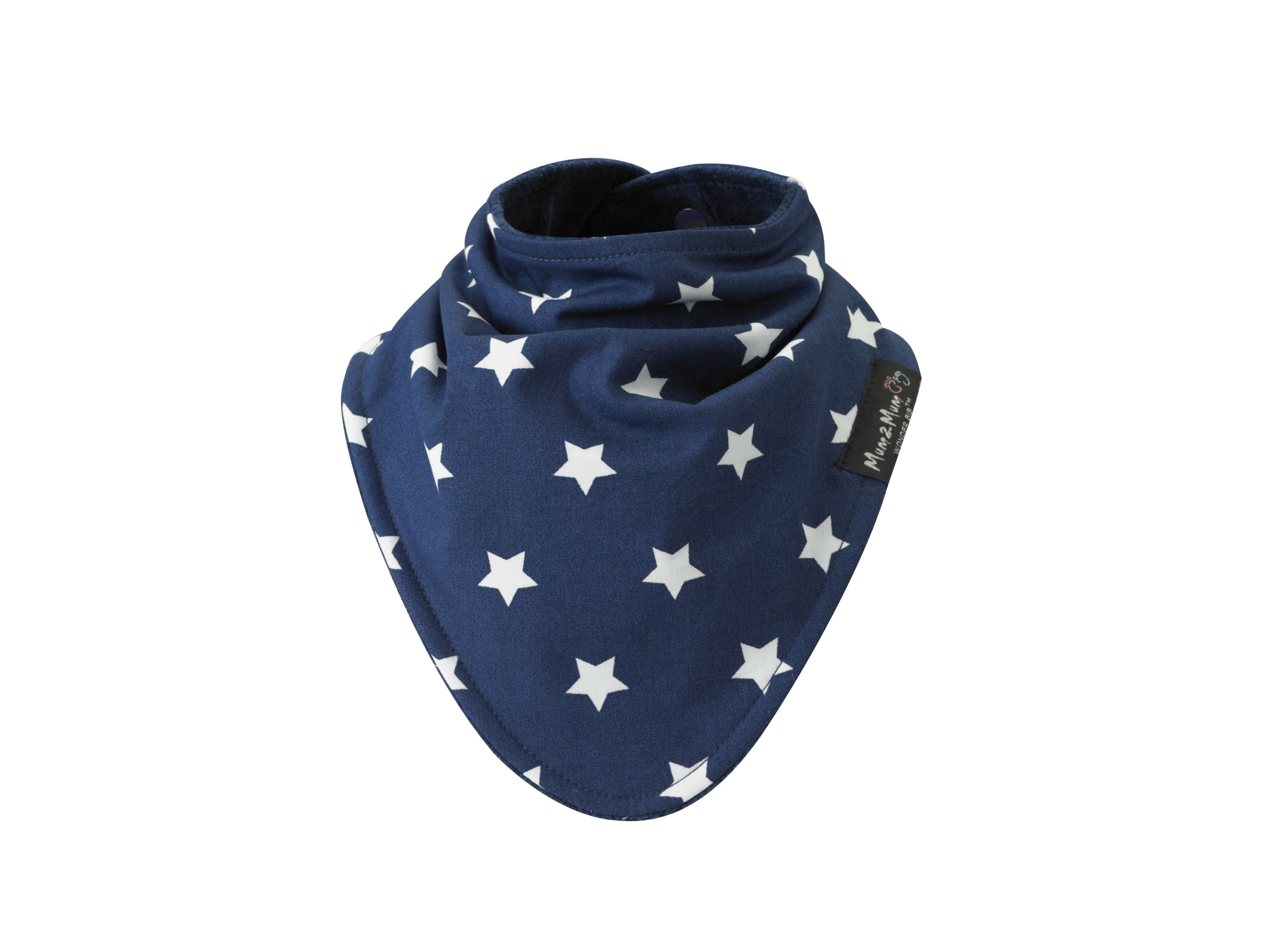 Babero Bandana | De 4 meses a 3 años | Estrellas Azules