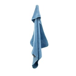 Toalla de baño con capucha para bebé | Azul vaquero