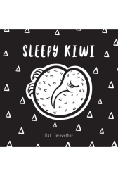 Sleepy Kiwi | Libro de cartón de contraste
