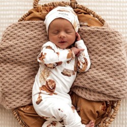 Mono de crecimiento Snuggle Hunny | León | 0-3 meses