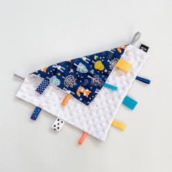 Manta Tag-Me-Blankie | Fox | Hecho en Nueva Zelanda