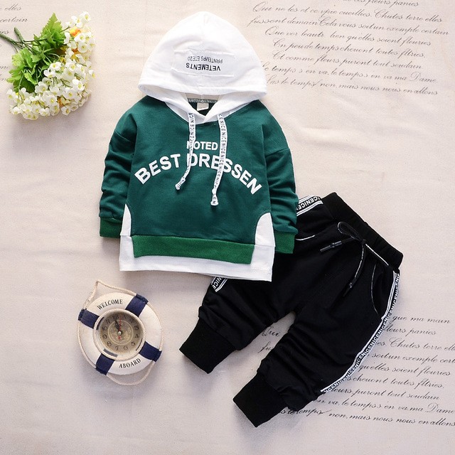 Conjunto y camisa de otoño-invierno | Conjunto de 2 piezas para niño