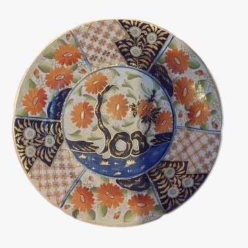 Platos Coalport de 1820: se revela el patrón Imari pintado a mano