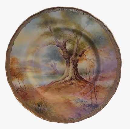Platos de gabinete Royal Worcester de la década de 1950: el arte de la pintura a mano