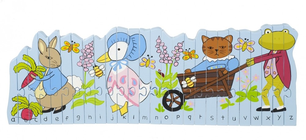 Rompecabezas del alfabeto de Peter Rabbit