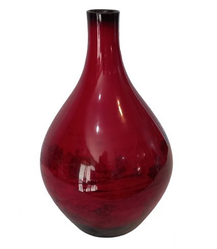 El gran jarrón Flambé Doulton de la década de 1930: una declaración de elegancia vintage
