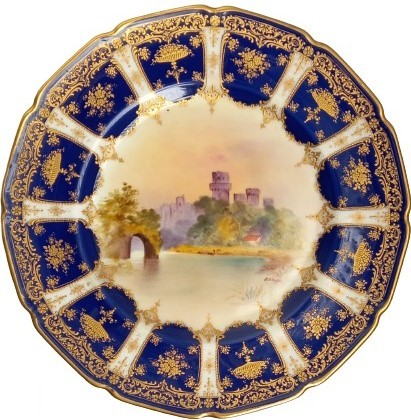 Placa de gabinete Royal Doulton: una magnífica expresión de arte