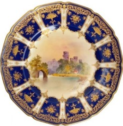 Placa de gabinete Royal Doulton: una magnífica expresión de arte