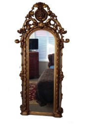 Magnífico espejo alemán de la década de 1820 | Elegancia vintage para tu hogar