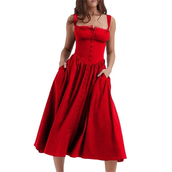 Vestido de verano negro