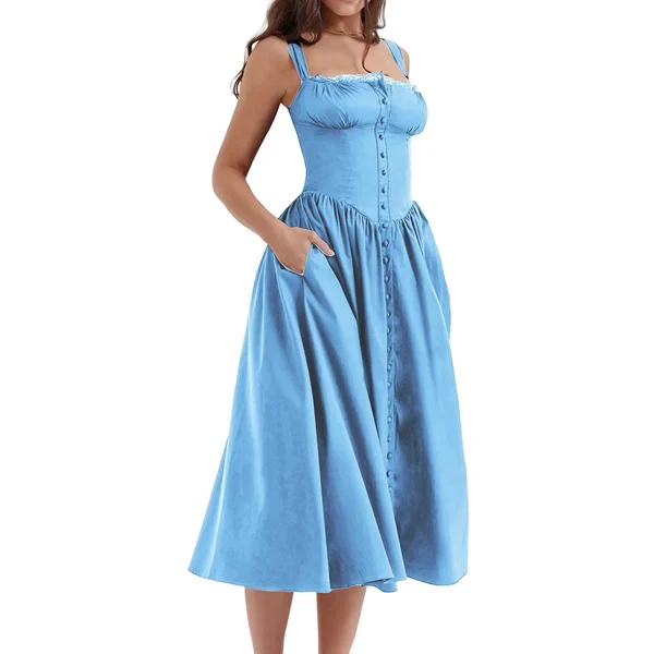 Vestido de verano negro