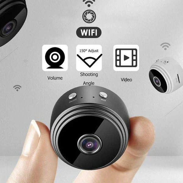 Mini cámara de seguridad magnética inalámbrica HD 1080p