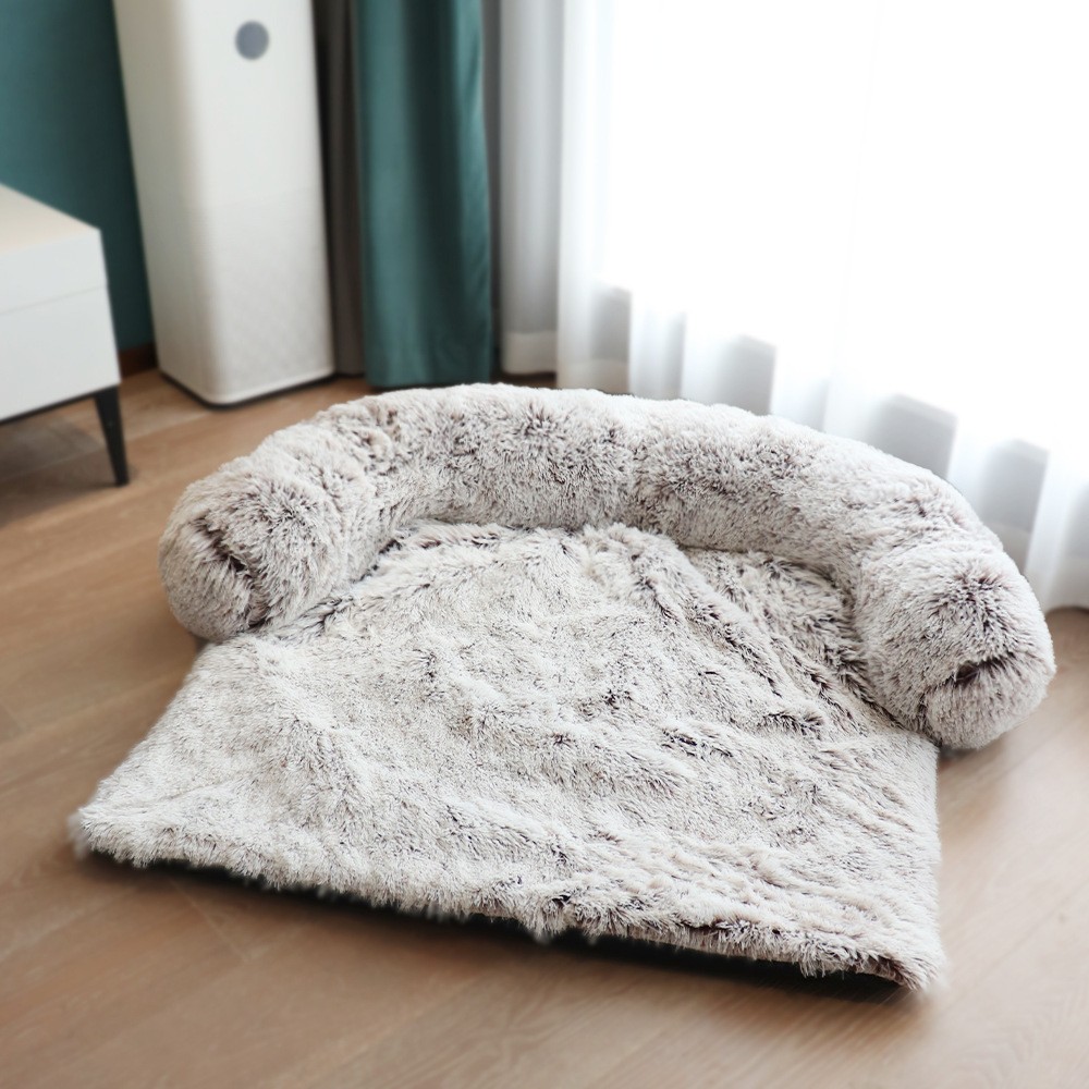 Protector de muebles calmante para cama de perro - Respaldo