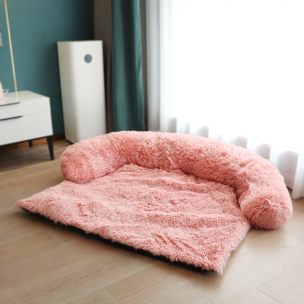 Protector de muebles calmante para cama de perro - Respaldo
