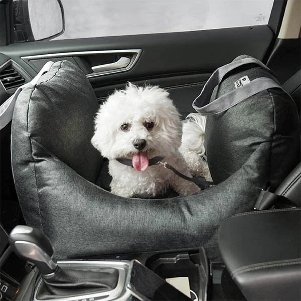 Asiento cama para coche para perros de primera clase
