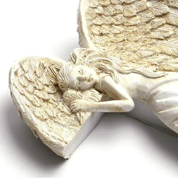 Decoración del marco de la puerta con forma de ángel