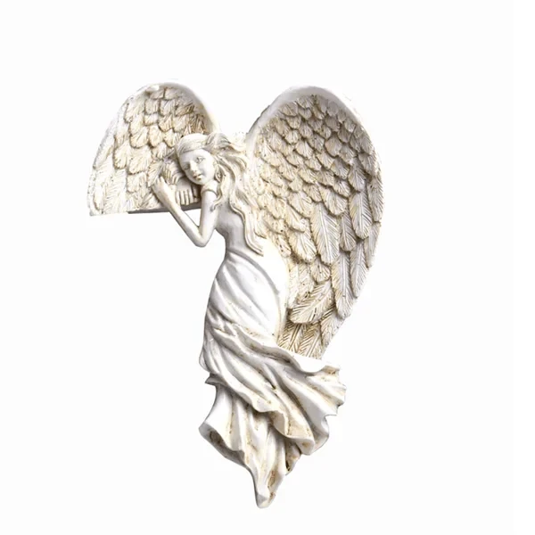 Decoración del marco de la puerta con forma de ángel
