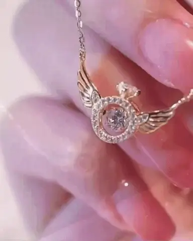 Collar de alas de ángel
