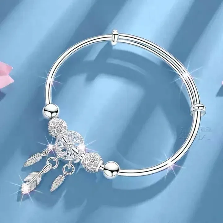 Pulsera con dije de atrapasueños