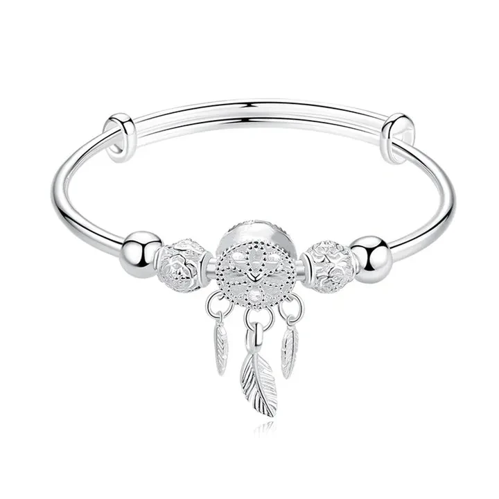 Pulsera con dije de atrapasueños