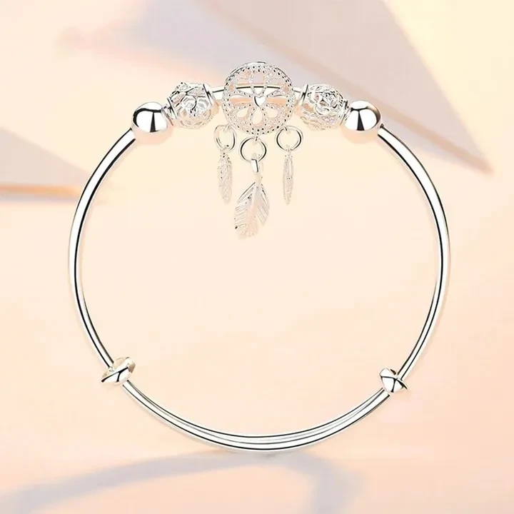 Pulsera con dije de atrapasueños